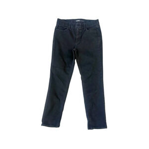 WHBM Outlet Slim Ankle Jeans Elastic Waist Stretch Denim Black Women’s 10